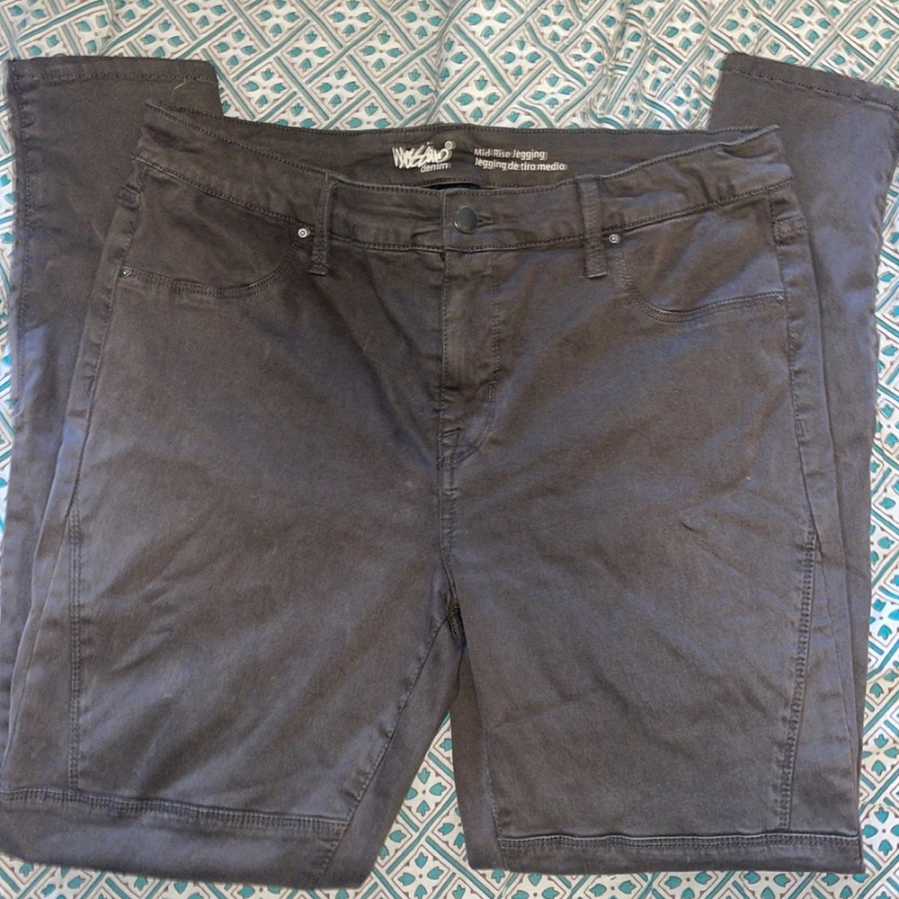 Mossimo Mid Rise Moto Jegging 12